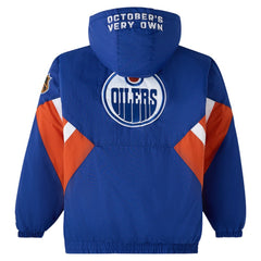 Edmonton Oilers OVO x Starter Half-Zip Hooded Jacket Online