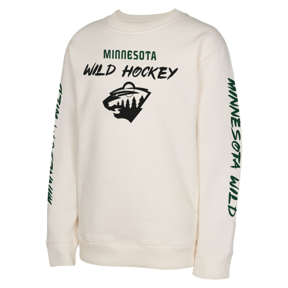 Minnesota Wild Youth Star Power Pullover Sweatshirt For Sale