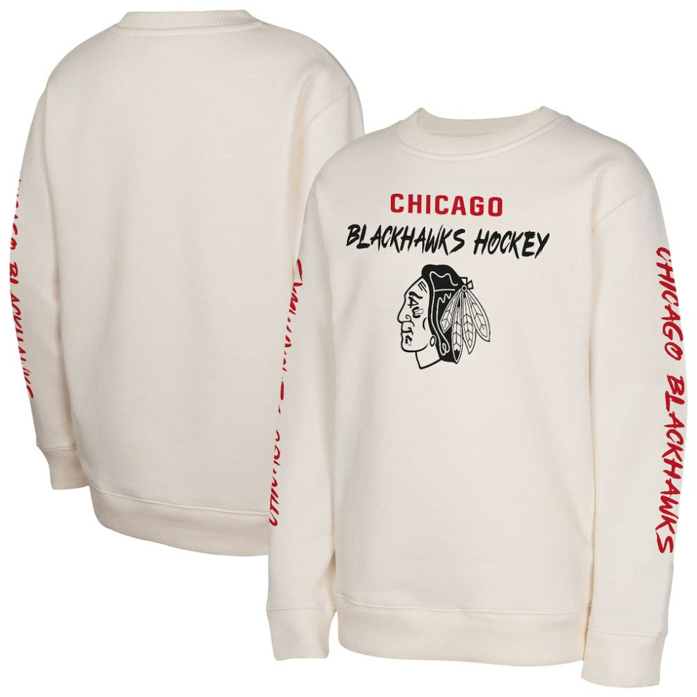 Chicago Blackhawks Youth Star Power Pullover Sweatshirt Sale