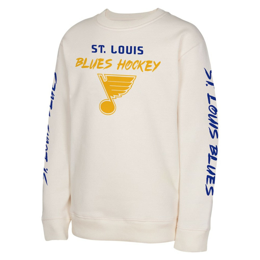 St. Louis Blues Youth Star Power Pullover Sweatshirt Discount