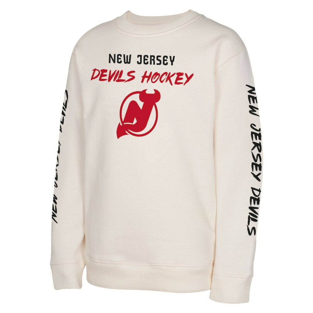 New Jersey Devils Youth Star Power Pullover Sweatshirt For Sale