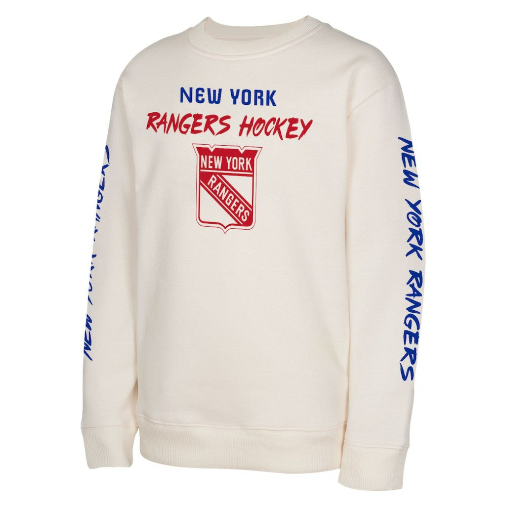 New York Rangers Youth Star Power Pullover Sweatshirt Discount