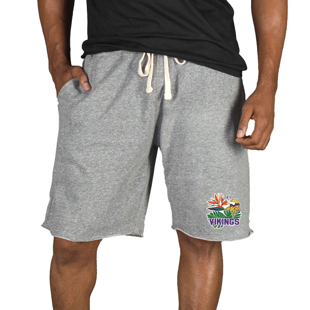Minnesota Vikings  Concepts Sport Mainstream Tri-Blend Shorts