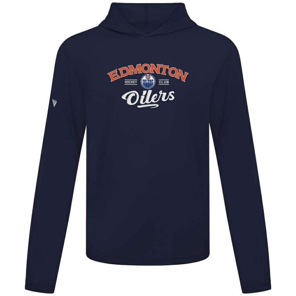 Edmonton Oilers Levelwear Anthem Ice Wall Pullover Hoodie Discount