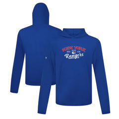 New York Rangers Levelwear Anthem Ice Wall Pullover Hoodie Sale