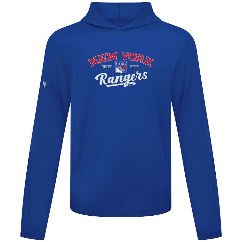 New York Rangers Levelwear Anthem Ice Wall Pullover Hoodie Sale