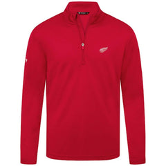 Detroit Red Wings Levelwear Heron Insignia Core Quarter-Zip Jacket On Sale