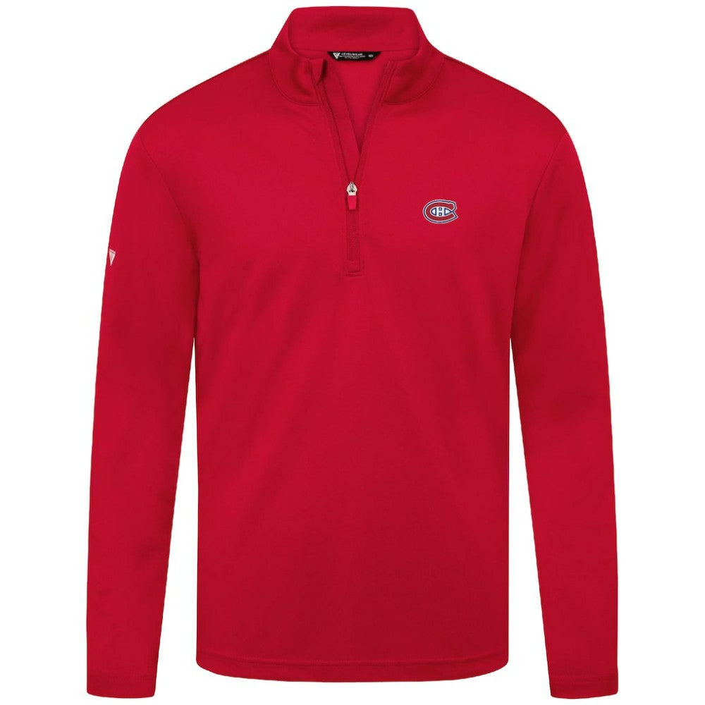Montreal Canadiens Levelwear Heron Insignia Core Quarter-Zip Jacket Online