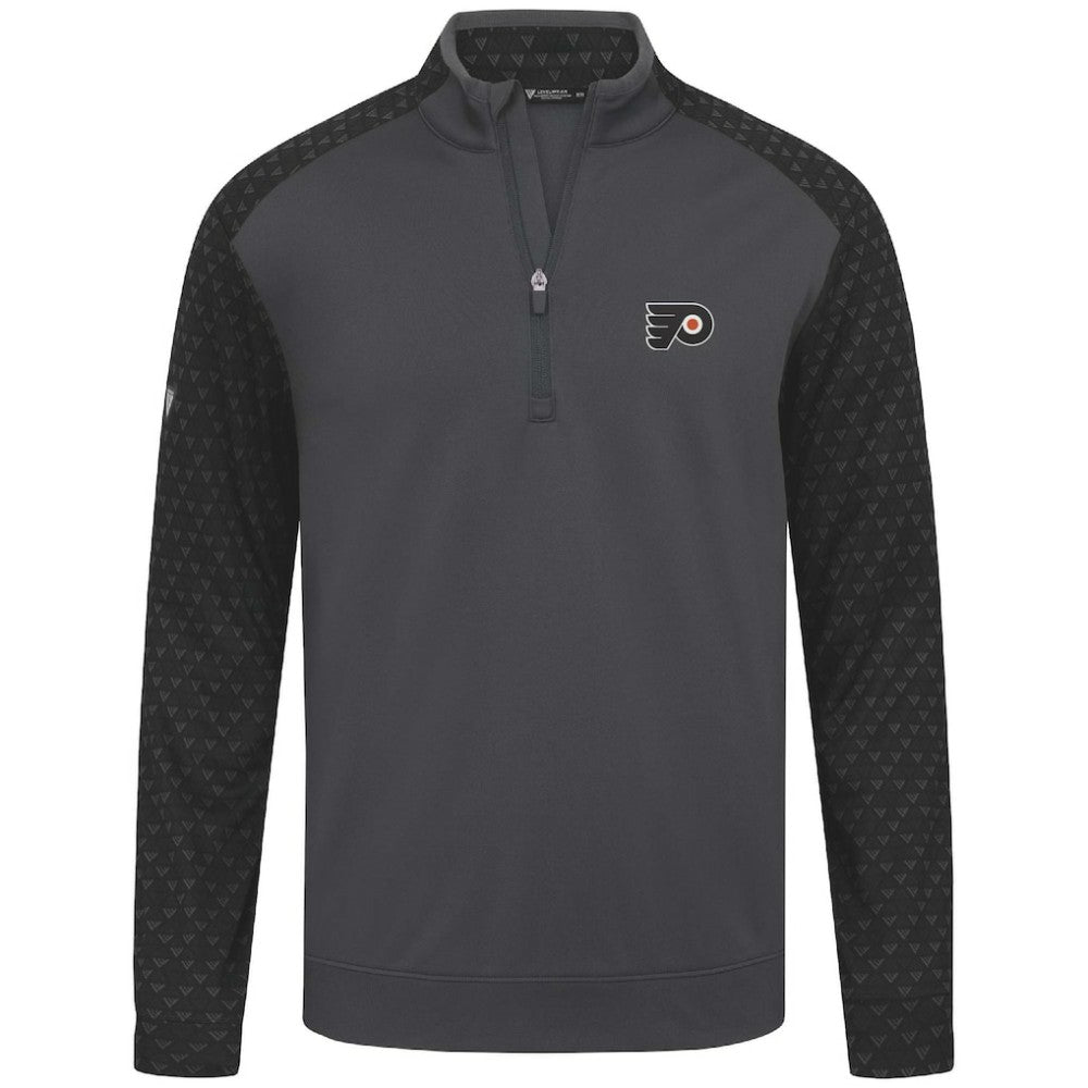Philadelphia Flyers Levelwear Aztec Insignia Core Quarter-Zip Pullover Top Discount