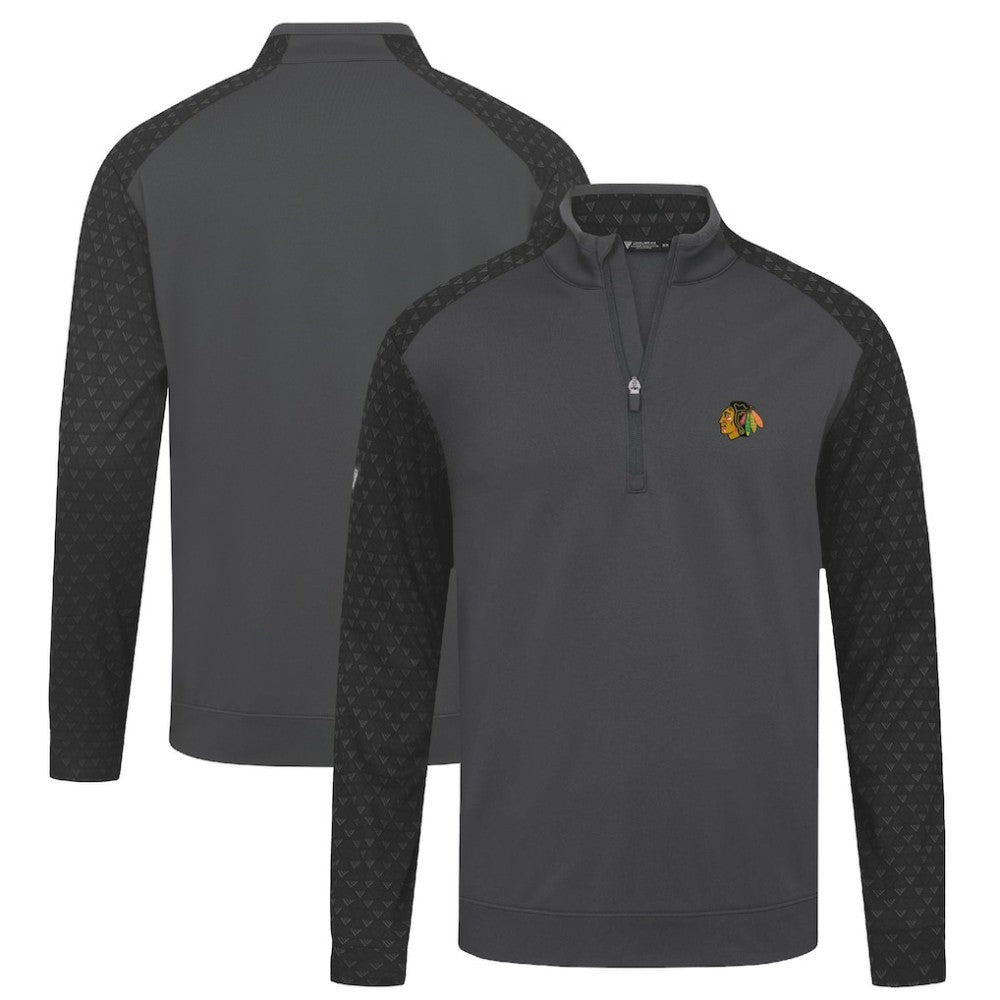 Chicago Blackhawks Levelwear Aztec Insignia Core Quarter-Zip Pullover Top For Sale