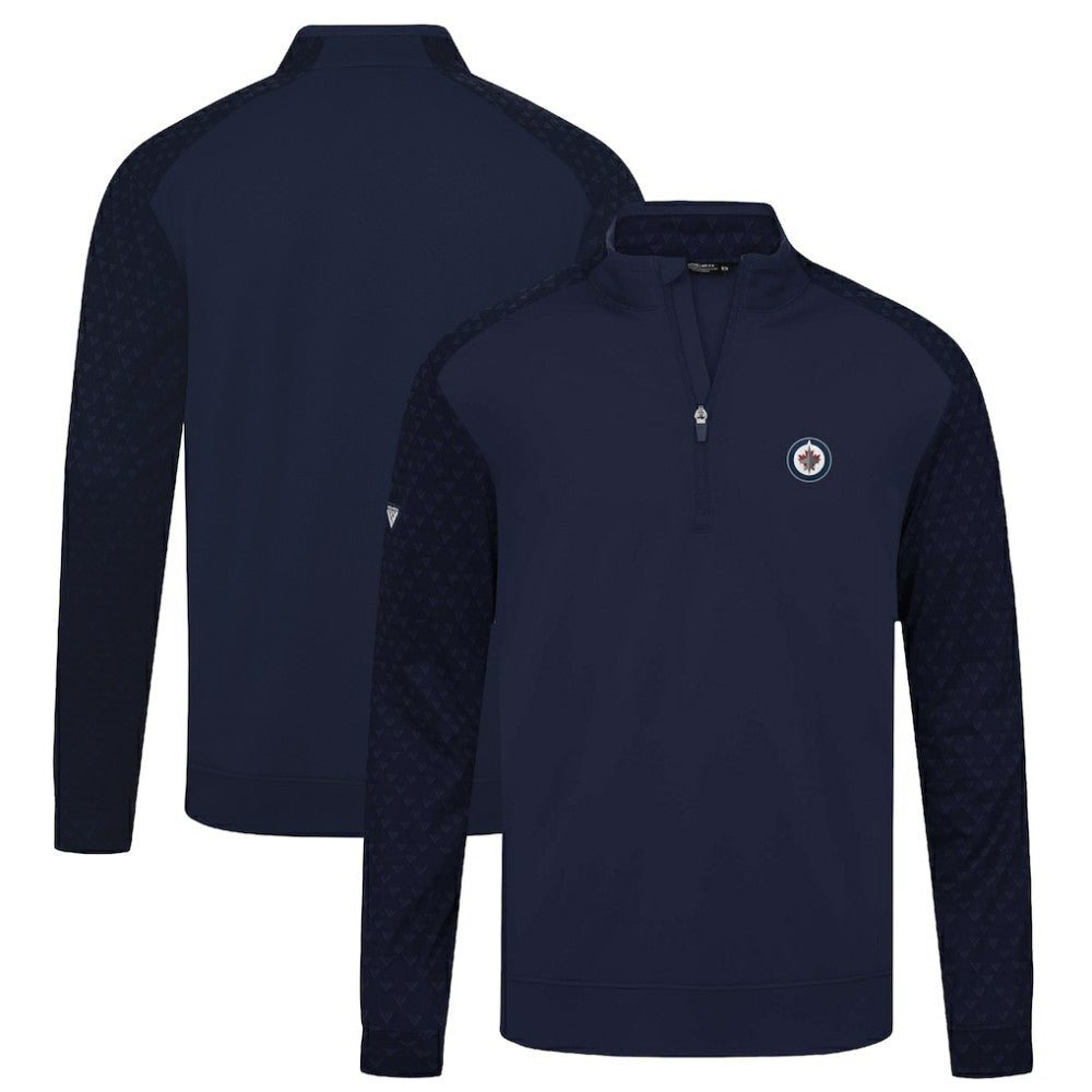 Winnipeg Jets Levelwear Aztec Insignia Core Quarter-Zip Pullover Top Sale
