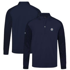 Winnipeg Jets Levelwear Aztec Insignia Core Quarter-Zip Pullover Top Sale