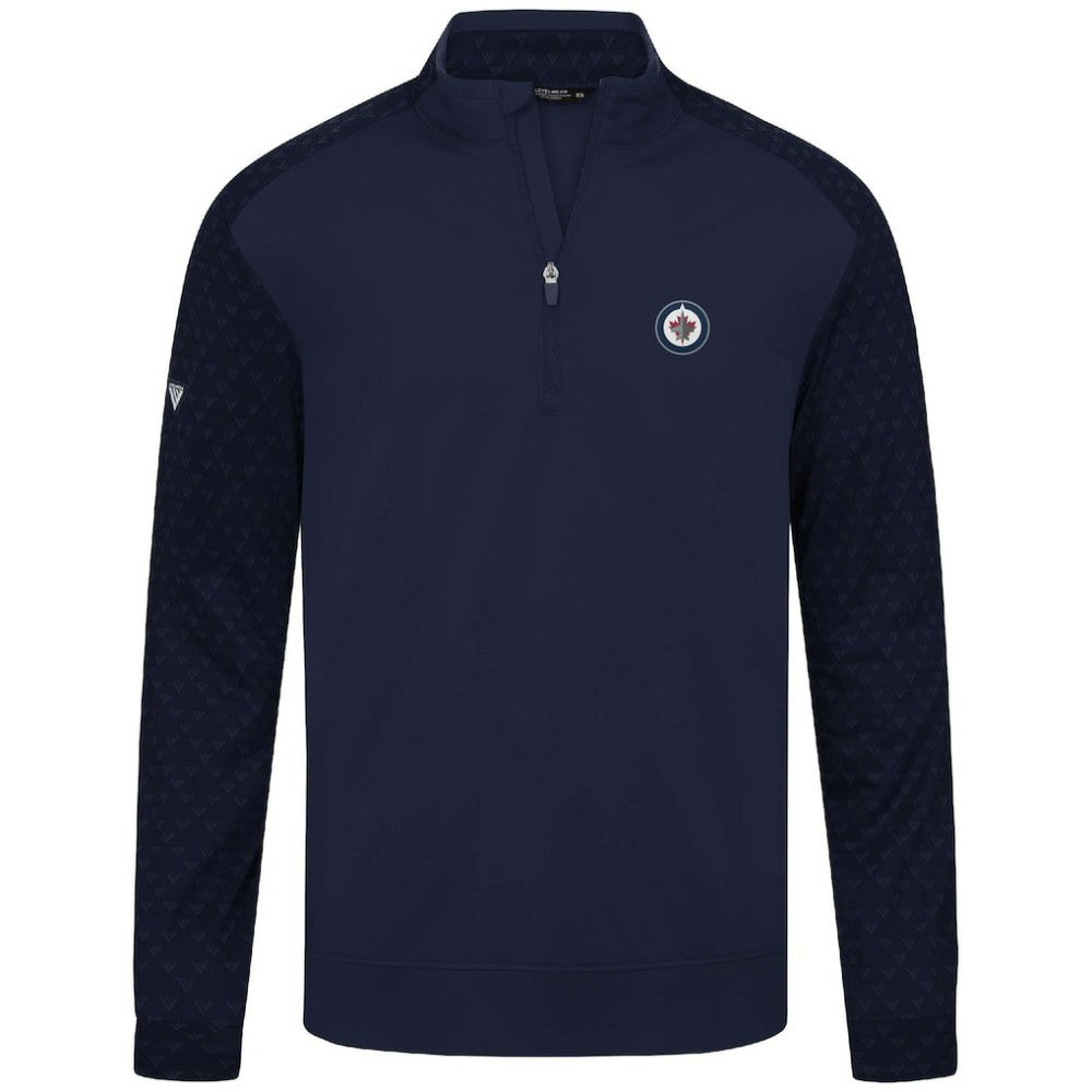 Winnipeg Jets Levelwear Aztec Insignia Core Quarter-Zip Pullover Top Sale