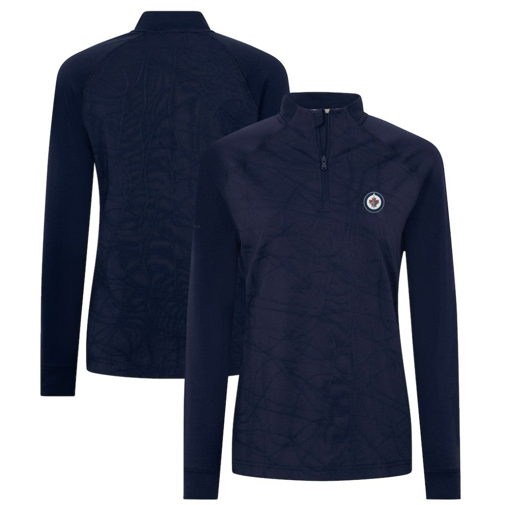 Winnipeg Jets Levelwear Women's Amethyst Insignia Core Quarter-Zip Jacket Online