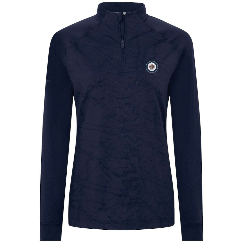 Winnipeg Jets Levelwear Women's Amethyst Insignia Core Quarter-Zip Jacket Online