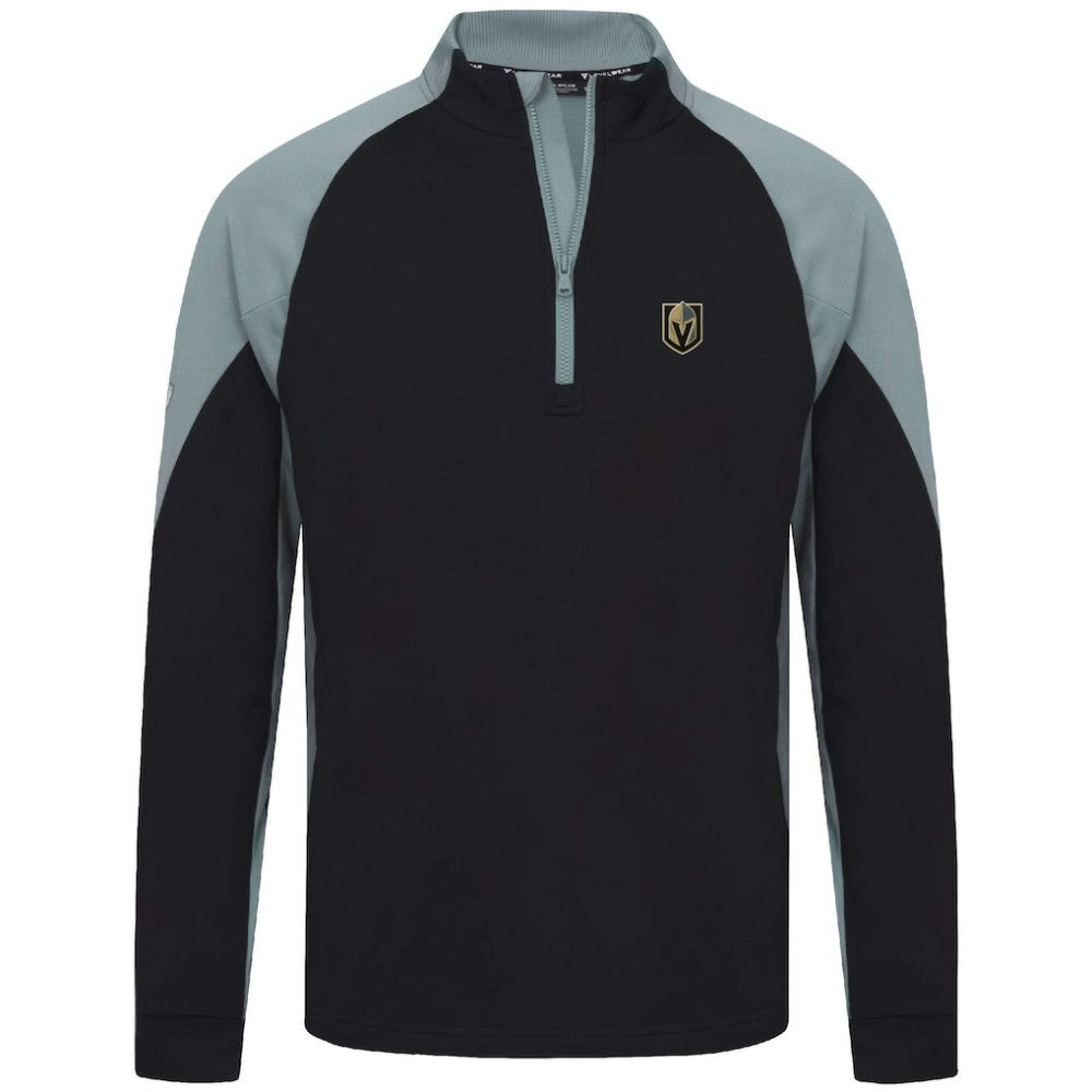 Vegas Golden Knights Levelwear Cadet Insignia Core Quarter-Zip Pullover Top For Sale