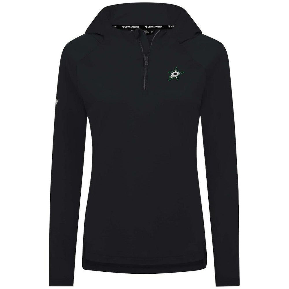 Dallas Stars Levelwear Women's Raven Insignia Core Quarter-Zip Jacket Sale