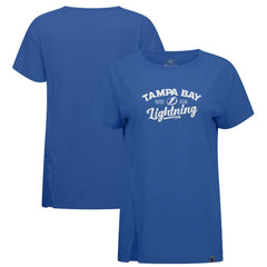Tampa Bay Lightning Levelwear Women's Influx Ice Wall T-Shirt Discount