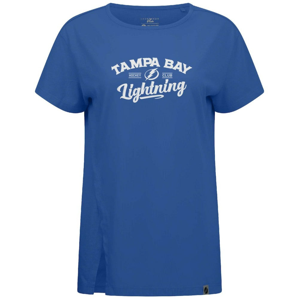 Tampa Bay Lightning Levelwear Women's Influx Ice Wall T-Shirt Discount