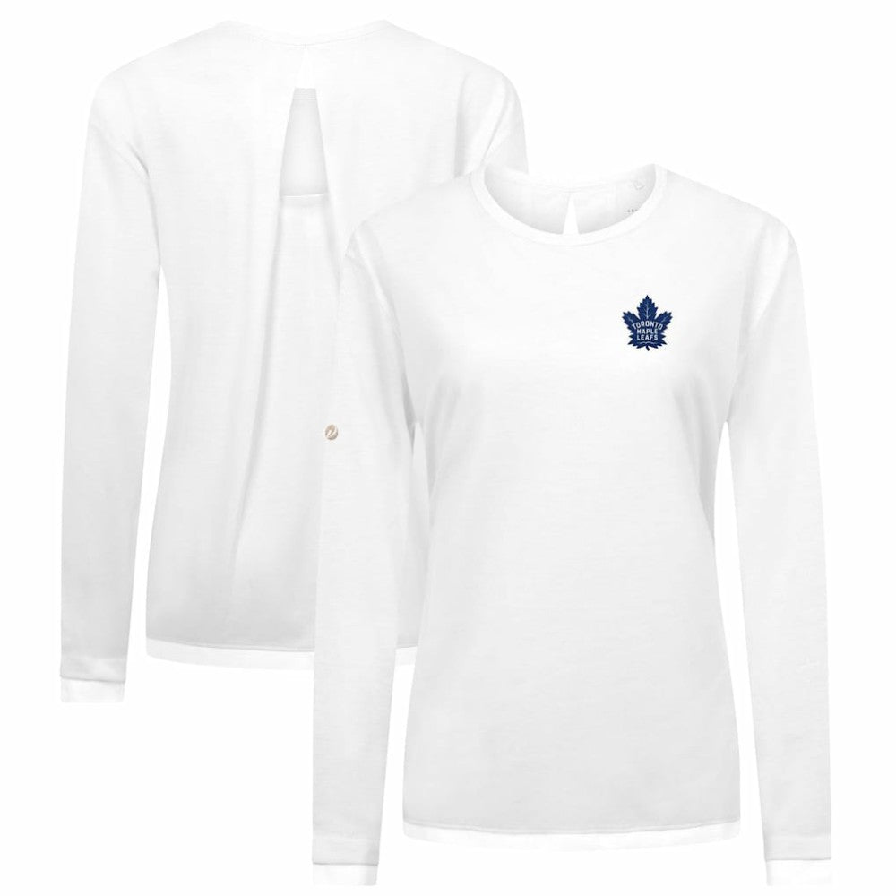 Toronto Maple Leafs Levelwear Women's Sequoia Primary Logo Long Sleeve T-Shirt Online