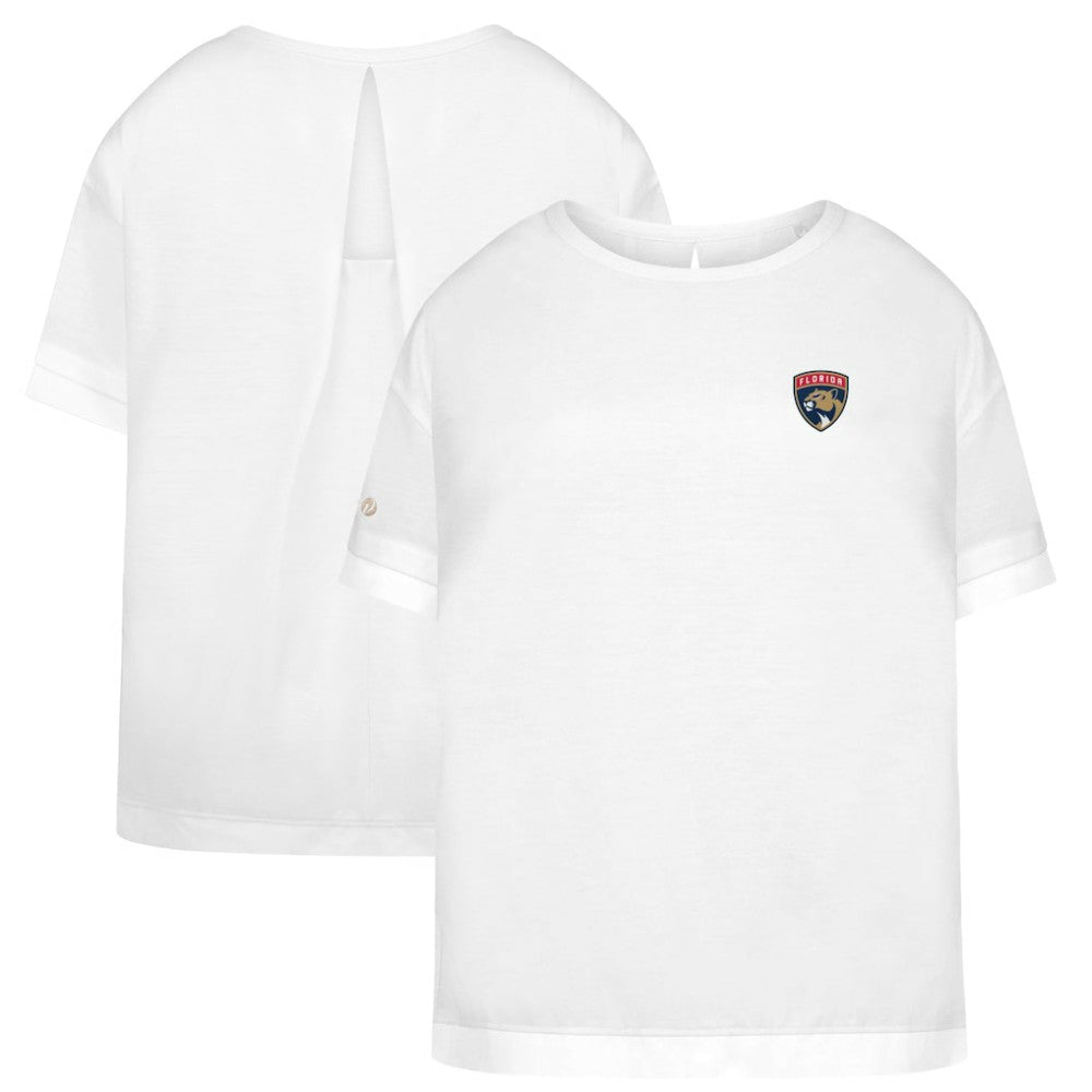 Florida Panthers Levelwear Women's Tulip Primary Logo T-Shirt Outlet
