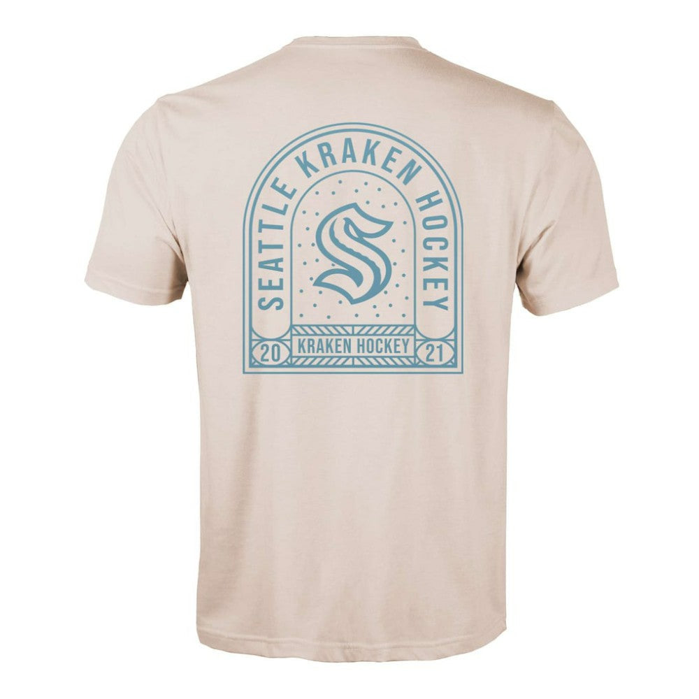 Seattle Kraken Levelwear Richmond Stained Glass T-Shirt Sale