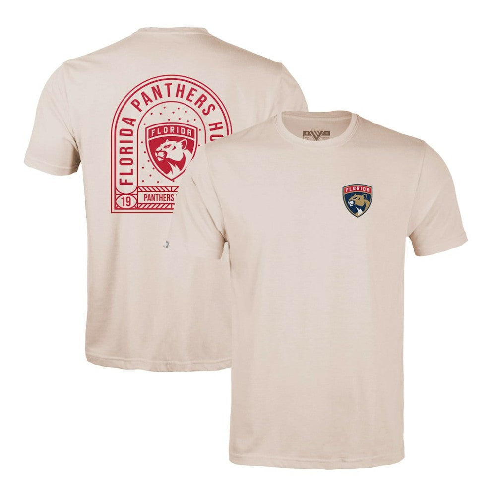 Florida Panthers Levelwear Richmond Stained Glass T-Shirt For Sale