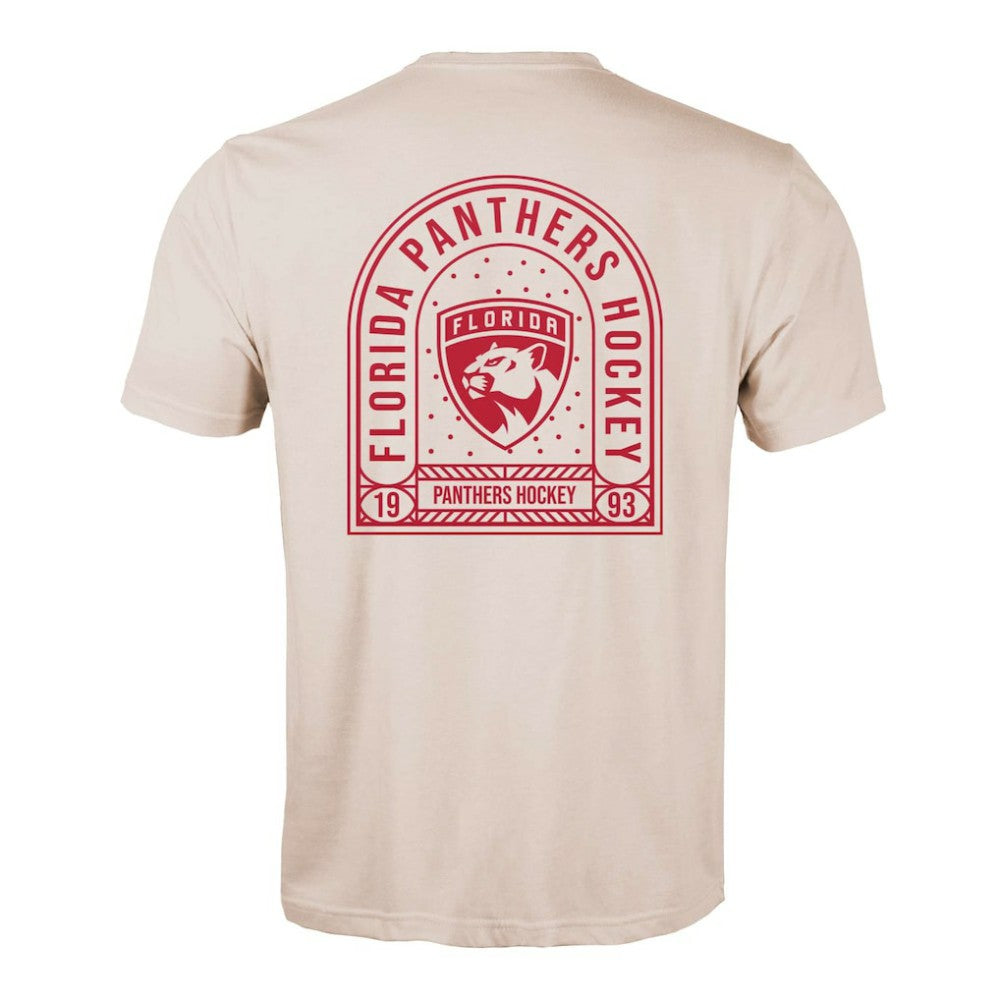 Florida Panthers Levelwear Richmond Stained Glass T-Shirt For Sale