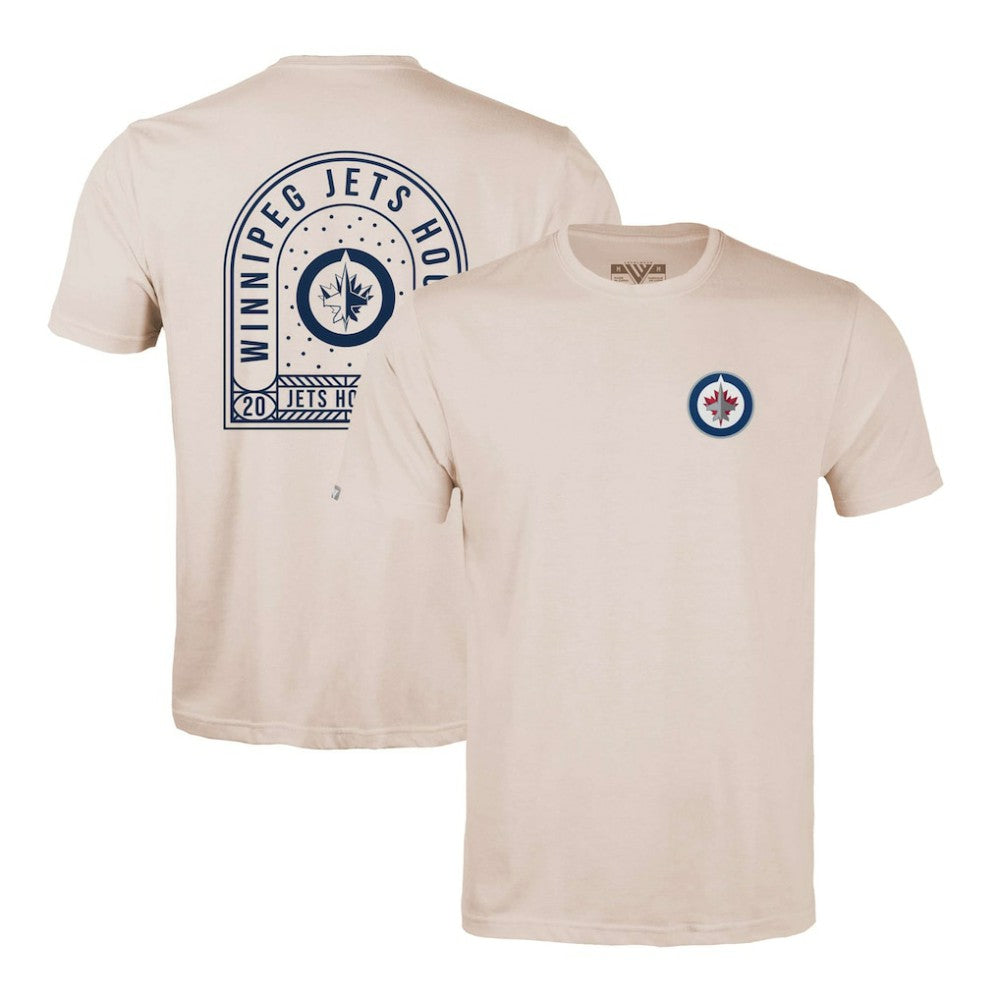 Winnipeg Jets Levelwear Richmond Stained Glass T-Shirt Outlet