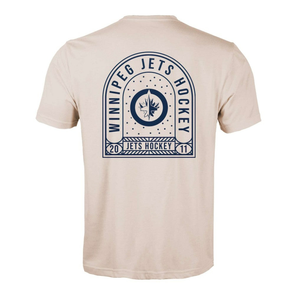 Winnipeg Jets Levelwear Richmond Stained Glass T-Shirt Outlet