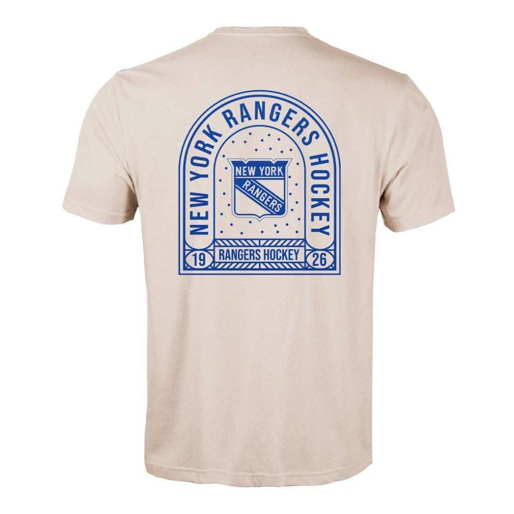 New York Rangers Levelwear Richmond Stained Glass T-Shirt On Sale