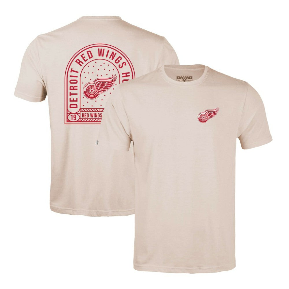 Detroit Red Wings Levelwear Richmond Stained Glass T-Shirt Discount