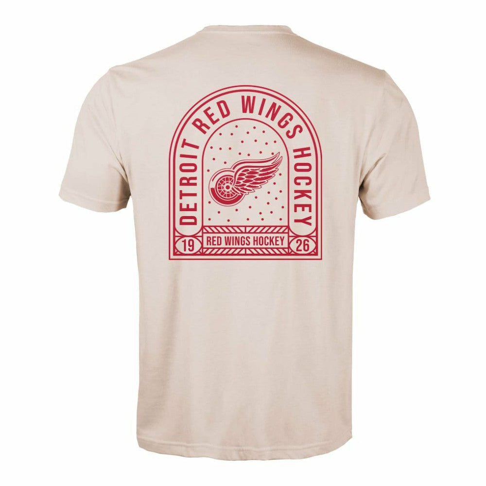 Detroit Red Wings Levelwear Richmond Stained Glass T-Shirt Discount