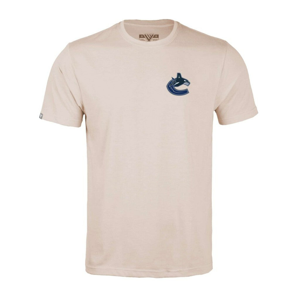 Vancouver Canucks Levelwear Richmond Stained Glass T-Shirt For Sale
