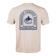 Vancouver Canucks Levelwear Richmond Stained Glass T-Shirt For Sale
