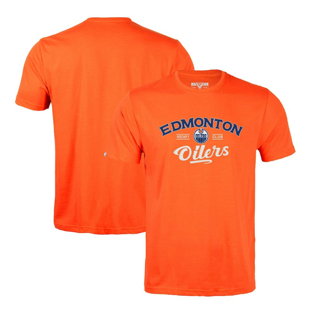 Edmonton Oilers Levelwear Richmond Ice Wall T-Shirt Outlet