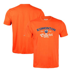 Edmonton Oilers Levelwear Richmond Ice Wall T-Shirt Outlet