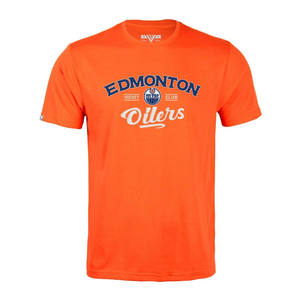 Edmonton Oilers Levelwear Richmond Ice Wall T-Shirt Outlet