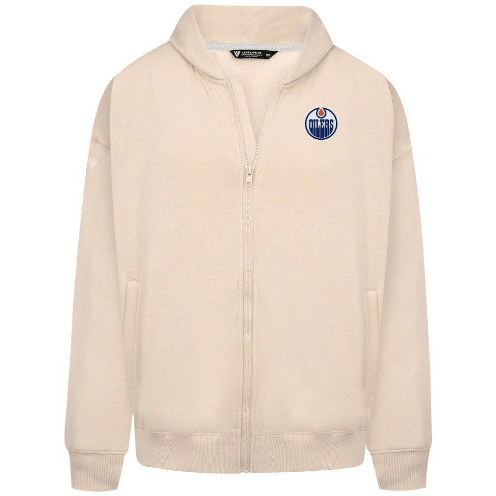 Edmonton Oilers Levelwear Uphill Stained Glass Full-Zip Hoodie Jacket On Sale