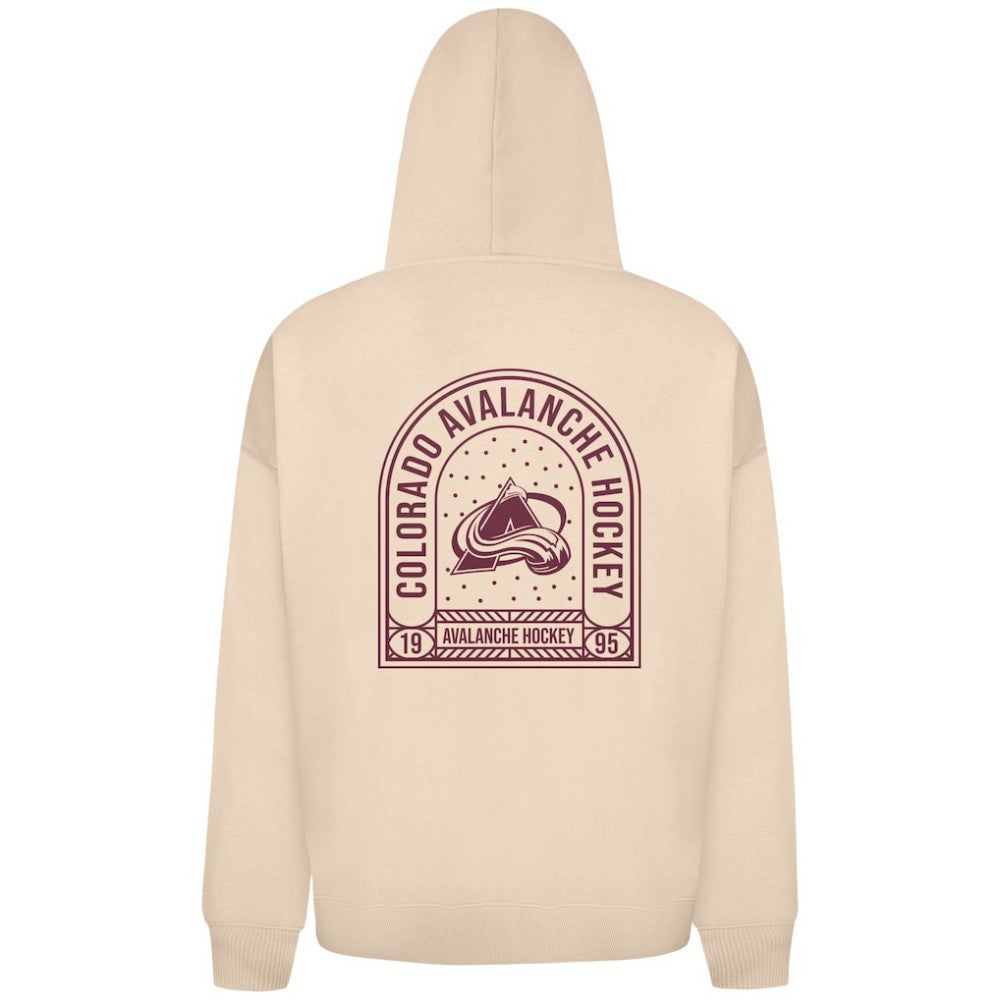 Colorado Avalanche Levelwear Uphill Stained Glass Full-Zip Hoodie Jacket Outlet