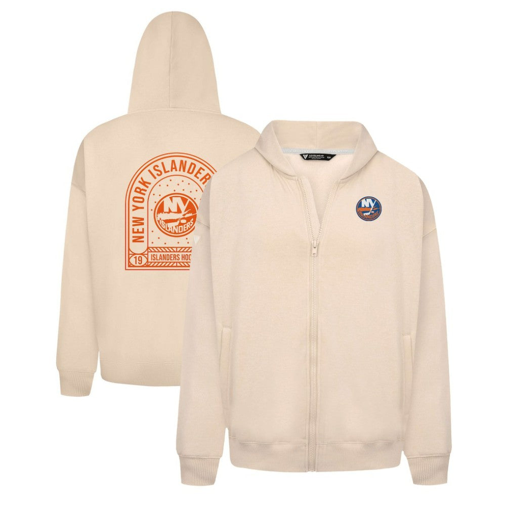 New York Islanders Levelwear Uphill Stained Glass Full-Zip Hoodie Jacket On Sale