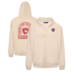 Florida Panthers Levelwear Uphill Stained Glass Full-Zip Hoodie Jacket On Sale