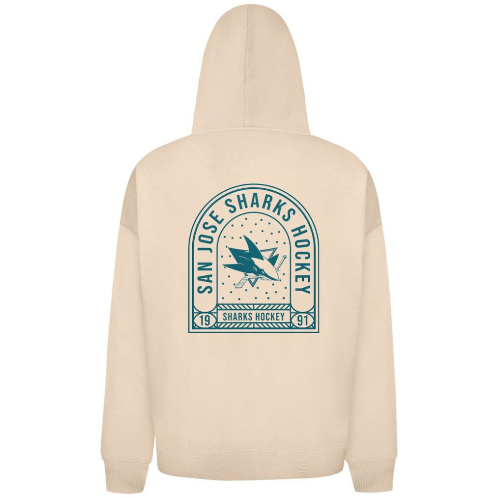 San Jose Sharks Levelwear Uphill Stained Glass Full-Zip Hoodie Jacket On Sale