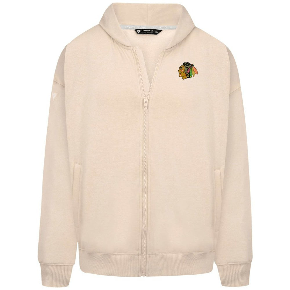 Chicago Blackhawks Levelwear Uphill Stained Glass Full-Zip Hoodie Jacket Sale