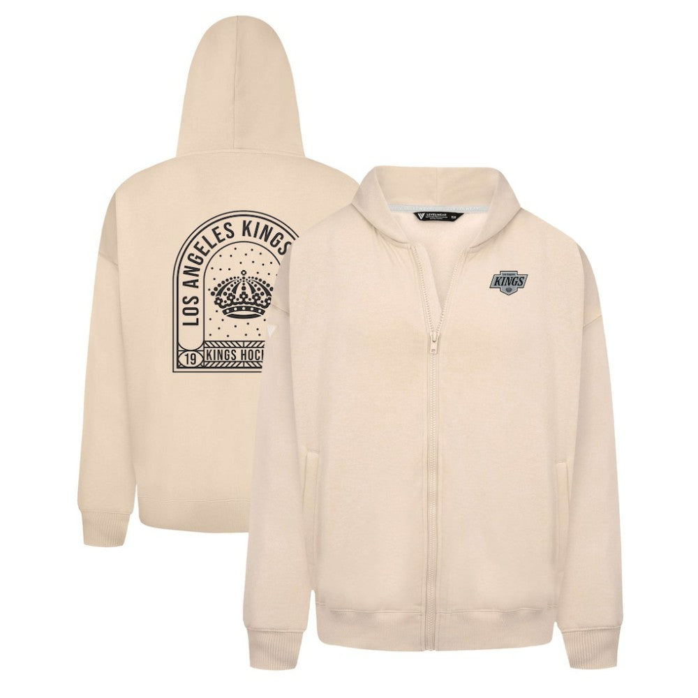 Los Angeles Kings Levelwear Uphill Stained Glass Full-Zip Hoodie Jacket Online