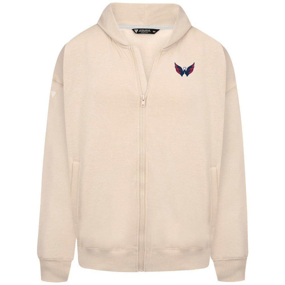 Washington Capitals Levelwear Uphill Stained Glass Full-Zip Hoodie Jacket For Sale