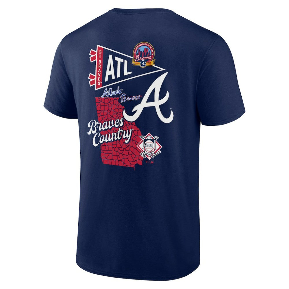 Atlanta Braves Split Zone T-Shirt | MLB Sale