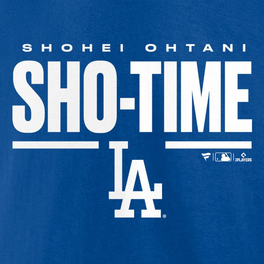 Shohei Ohtani Los Angeles Dodgers Sho-Time Horizontal T-Shirt | MLB On Sale