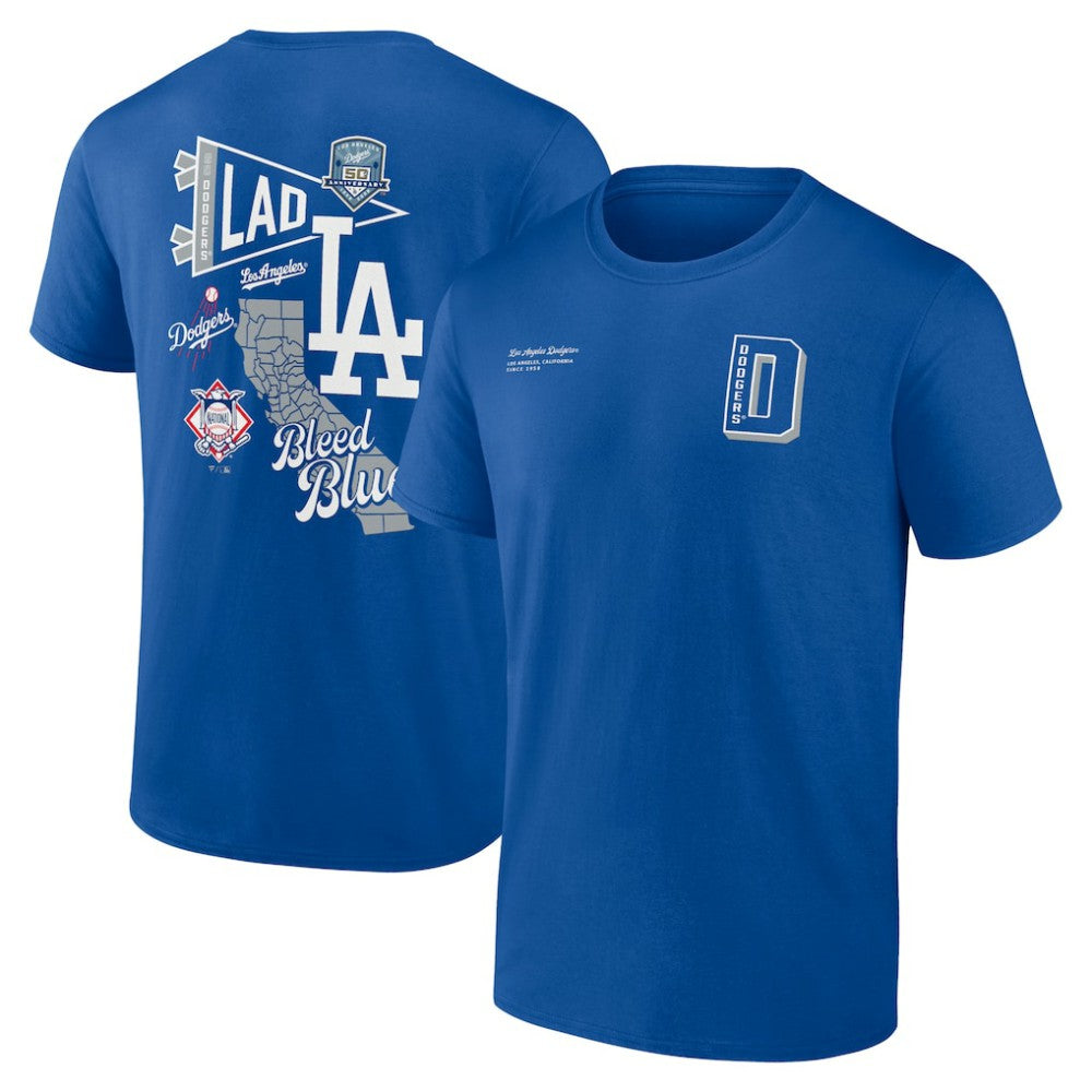 Los Angeles Dodgers Split Zone T-Shirt | MLB For sale