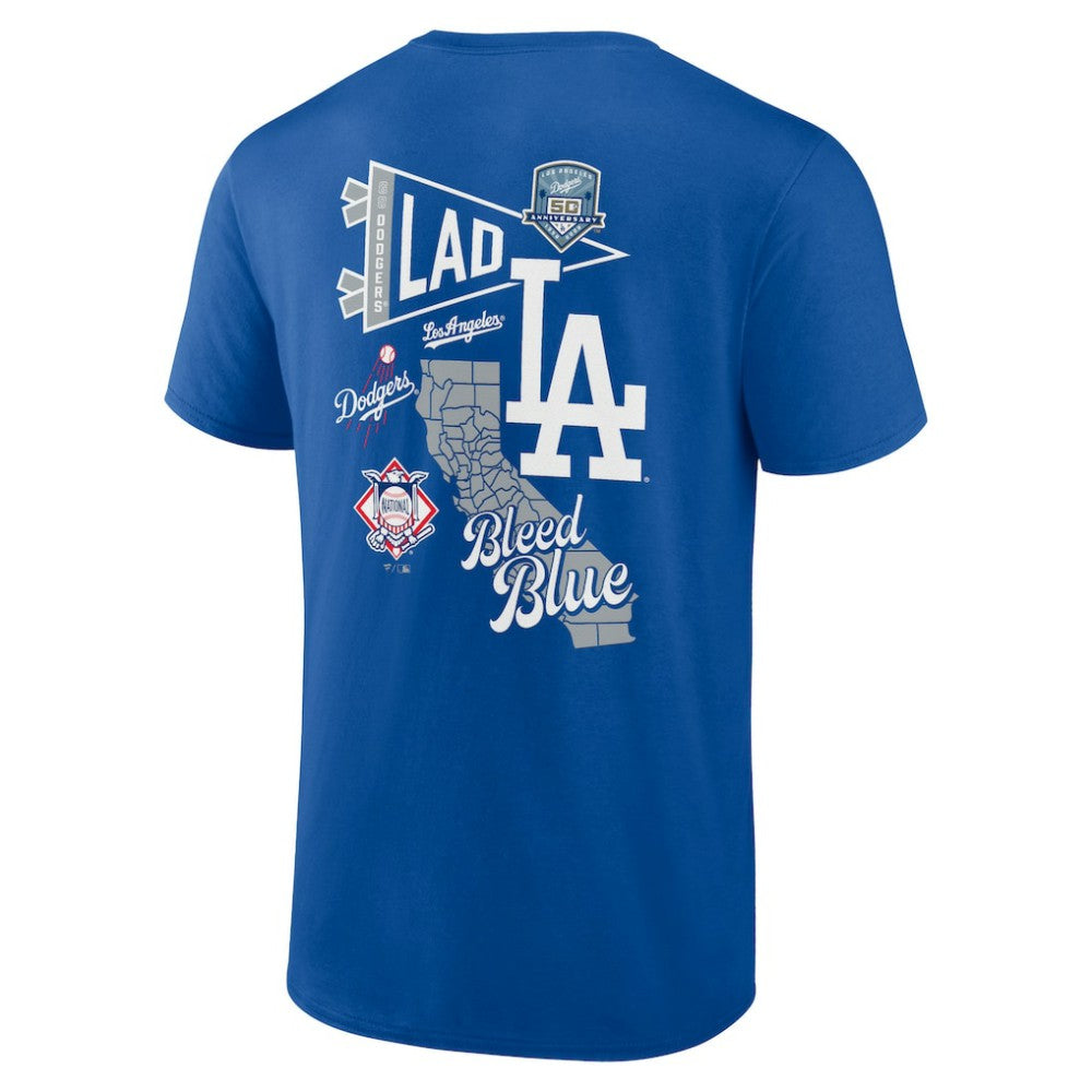 Los Angeles Dodgers Split Zone T-Shirt | MLB For sale